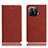 Funda de Cuero Cartera con Soporte Carcasa H02P para Xiaomi Mi 11 Pro 5G Marron