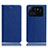 Funda de Cuero Cartera con Soporte Carcasa H02P para Xiaomi Mi 11 Ultra 5G Azul