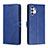 Funda de Cuero Cartera con Soporte Carcasa H02X para Samsung Galaxy A13 4G Azul