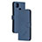 Funda de Cuero Cartera con Soporte Carcasa H02X para Xiaomi POCO C3 Azul