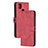 Funda de Cuero Cartera con Soporte Carcasa H02X para Xiaomi POCO C31 Rojo