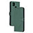 Funda de Cuero Cartera con Soporte Carcasa H02X para Xiaomi Redmi 10A 4G Verde