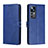 Funda de Cuero Cartera con Soporte Carcasa H02X para Xiaomi Redmi K50 Ultra 5G Azul