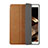 Funda de Cuero Cartera con Soporte Carcasa H03 para Apple iPad 10.2 (2021) Marron