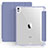 Funda de Cuero Cartera con Soporte Carcasa H03 para Apple iPad Air 4 10.9 (2020) Gris Lavanda