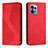 Funda de Cuero Cartera con Soporte Carcasa H03X para Motorola Moto Edge 40 Pro 5G Rojo