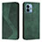 Funda de Cuero Cartera con Soporte Carcasa H03X para Motorola Moto G 5G (2023) Verde