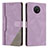 Funda de Cuero Cartera con Soporte Carcasa H03X para Nokia G300 5G Morado