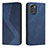 Funda de Cuero Cartera con Soporte Carcasa H03X para Nokia G60 5G Azul