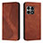 Funda de Cuero Cartera con Soporte Carcasa H03X para OnePlus 10 Pro 5G Marron