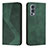 Funda de Cuero Cartera con Soporte Carcasa H03X para OnePlus Nord 2 5G Verde