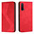 Funda de Cuero Cartera con Soporte Carcasa H03X para OnePlus Nord CE 5G Rojo