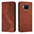 Funda de Cuero Cartera con Soporte Carcasa H03X para Xiaomi Mi 10T Lite 5G Marron