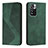 Funda de Cuero Cartera con Soporte Carcasa H03X para Xiaomi Mi 11i 5G (2022) Verde