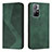 Funda de Cuero Cartera con Soporte Carcasa H03X para Xiaomi Poco M4 Pro 5G Verde