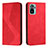 Funda de Cuero Cartera con Soporte Carcasa H03X para Xiaomi Poco M5S Rojo