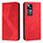 Funda de Cuero Cartera con Soporte Carcasa H03X para Xiaomi Redmi K50 Ultra 5G Rojo