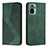 Funda de Cuero Cartera con Soporte Carcasa H03X para Xiaomi Redmi Note 10S 4G Verde