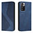 Funda de Cuero Cartera con Soporte Carcasa H03X para Xiaomi Redmi Note 11 Pro+ Plus 5G Azul