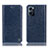 Funda de Cuero Cartera con Soporte Carcasa H04P para OnePlus Nord CE 2 5G Azul