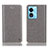 Funda de Cuero Cartera con Soporte Carcasa H04P para Oppo A1 5G Gris