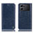 Funda de Cuero Cartera con Soporte Carcasa H04P para Oppo K10 5G Azul