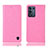 Funda de Cuero Cartera con Soporte Carcasa H04P para Realme Q3t 5G Rosa