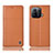 Funda de Cuero Cartera con Soporte Carcasa H04P para Xiaomi Mi 11 Pro 5G Naranja