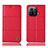 Funda de Cuero Cartera con Soporte Carcasa H04P para Xiaomi Mi 11 Pro 5G Rojo