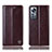 Funda de Cuero Cartera con Soporte Carcasa H04P para Xiaomi Mi 12 Pro 5G Marron