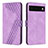 Funda de Cuero Cartera con Soporte Carcasa H04X para Google Pixel 6 5G Morado