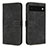 Funda de Cuero Cartera con Soporte Carcasa H04X para Google Pixel 6 5G Negro