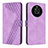 Funda de Cuero Cartera con Soporte Carcasa H04X para Huawei Honor X9 4G Morado