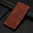 Funda de Cuero Cartera con Soporte Carcasa H04X para Nothing Phone 1 Marron