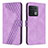 Funda de Cuero Cartera con Soporte Carcasa H04X para OnePlus 10T 5G Morado