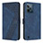 Funda de Cuero Cartera con Soporte Carcasa H04X para Realme C31 Azul