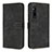 Funda de Cuero Cartera con Soporte Carcasa H04X para Sony Xperia 1 V Negro