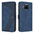 Funda de Cuero Cartera con Soporte Carcasa H04X para Xiaomi Mi 10i 5G Azul