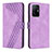 Funda de Cuero Cartera con Soporte Carcasa H04X para Xiaomi Mi 11T Pro 5G Morado