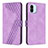 Funda de Cuero Cartera con Soporte Carcasa H04X para Xiaomi Poco C50 Morado