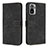 Funda de Cuero Cartera con Soporte Carcasa H04X para Xiaomi Redmi Note 10S 4G Negro