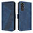 Funda de Cuero Cartera con Soporte Carcasa H04X para Xiaomi Redmi Note 11S 4G Azul