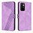 Funda de Cuero Cartera con Soporte Carcasa H04X para Xiaomi Redmi Note 11T 5G Morado