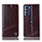 Funda de Cuero Cartera con Soporte Carcasa H05P para Motorola Moto Edge S30 5G Marron