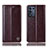 Funda de Cuero Cartera con Soporte Carcasa H05P para Realme 9 SE 5G Marron