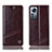 Funda de Cuero Cartera con Soporte Carcasa H05P para Xiaomi Mi 12 5G Marron