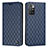 Funda de Cuero Cartera con Soporte Carcasa H05X para Xiaomi Redmi 10 (2022) Azul