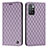 Funda de Cuero Cartera con Soporte Carcasa H05X para Xiaomi Redmi 10 (2022) Morado