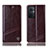 Funda de Cuero Cartera con Soporte Carcasa H06P para OnePlus Nord N20 5G Marron