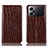 Funda de Cuero Cartera con Soporte Carcasa H08P para Oppo K10 Pro 5G Marron